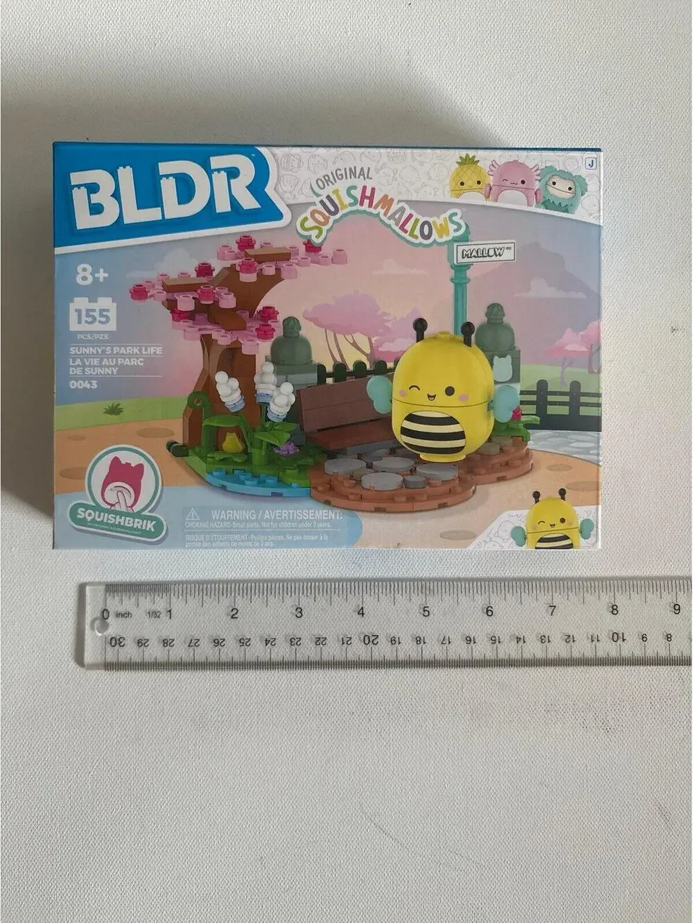 BLDR Squishmallows Sunny’s Park Life brick kit
